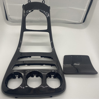 Pour Mercedes-Benz Nouvelle Classe C C180L C200L GLC260 GLC W205 - Garniture de commande intérieure modifiée en fibre de carbone AMG