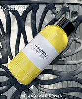 Botol Vakum Dinding Ganda Slim 350ml 500ml Logo Kustom Stainless Steel Terisolasi 6-12 Jam Insulasi Termal Hadiah Promosi