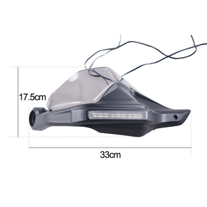 YongJin paramano nero per moto con indicatore di direzione a LED DRL per <span class=keywords><strong>BMW</strong></span> R1200GS/S1000xr/F750GS - Product Image 5