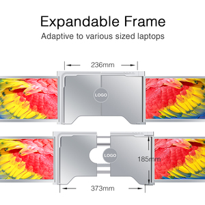 <span class=keywords><strong>Un</strong></span> câble pour la connexion à l'extension d'écran d'ordinateur <span class=keywords><strong>portable</strong></span> 12 "Triple écran compatible avec M1/M2/M3 Mac Book - Product Image 3