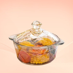 <span class=keywords><strong>Bol</strong></span> en verre transparent de 900 ml avec couvercle, saladier, vaisselle, <span class=keywords><strong>bol</strong></span> à soupe, ensemble d'ustensiles de cuisine pour la table, cadeaux - Product Image 5