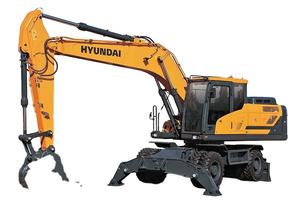 هيونداي R210WVS 21 طن الثقيلة حفارة ذات عجلات عالية الجودة معدات البناء الجديدة الأساسية محرك مضخة تحمل المحرك PLC - Product Image 2