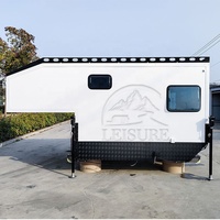 Module de camping pour camionnette Pop Top Truck Camper, compatible avec la plupart des camionnettes, cabine de camping, pièces de carrosserie de véhicule de camping