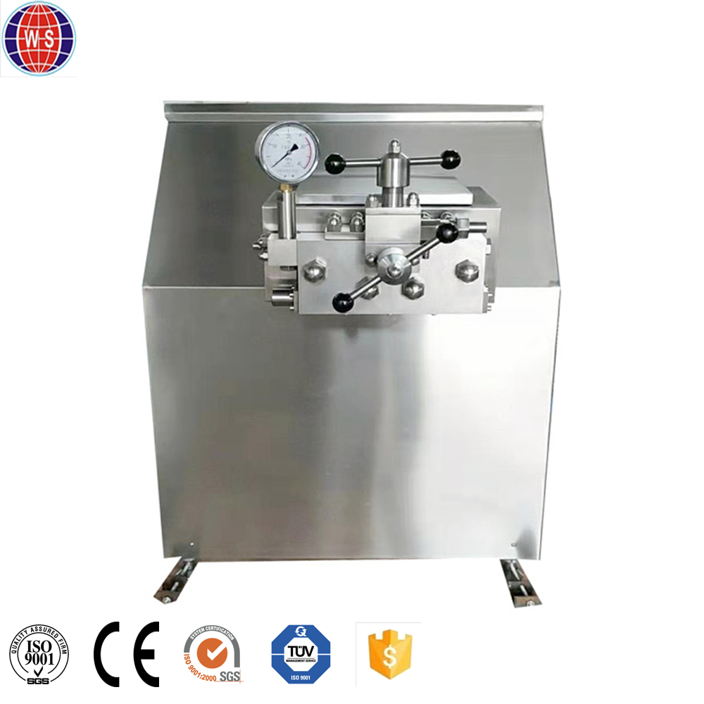 Bán nóng 1000 LPH sữa homogenizer Giá để Bán máy đồng nhất áp lực cao