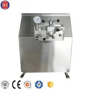 Hot Sale 1000 Lph Milk Homogenizer Price For Sale High Pressure Homogenizer Machine