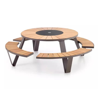 Banc en acier de fonte de conception moderne usine de la Chine vente en gros pour le mobilier d'extérieur Patio Park Mall utilisation OEM/ODM banc de jardin