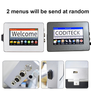 Imprimante jet d'encre en ligne CODITECK CK10-1 12,7 mm 600 DPI avec écran 7 pouces, interface USB, vitesse d'impression couleur 4M, en stock pour ligne de production - Product Image 5