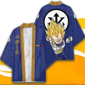 ชุดคอสเพลย์อนิเมะ 18 แบบ คิโมโน ยูนิเซ็กซ์ DBZ ดราก้อนบอล ซุนโกคู เวเจต้า เวเจต้า ฮาโอริ ชุดคอสเพลย์ญี่ปุ่น เสื้อยืดอนิเมะฤดูร้อนสำหรับฮาโลวีน - Product Image 5