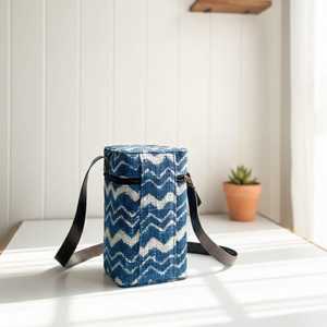 Hand Block Printed Cotton <b>Rug</b> Fabric Phone Case Cover <b>Boho</b> Handmade Textile Accessory - Product Image 2