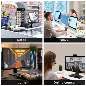 มินิพีซีพร้อม Windows 10 IoT Intel Core i7-13700H 2.5G 1G <span class=keywords><strong>LAN</strong></span> WiFi 6 USB4 รองรับจอแสดงผล 4K รองรับจอภาพสามจอ เหมาะสำหรับโรงพยาบาล - Product Image 6