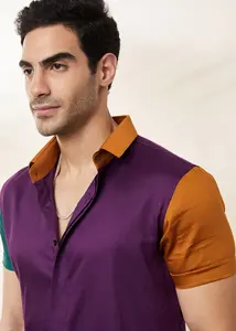 KORE UNO 100% Camisas casuales de algodón Transpirable Verano Servicio OEM - Product Image 3