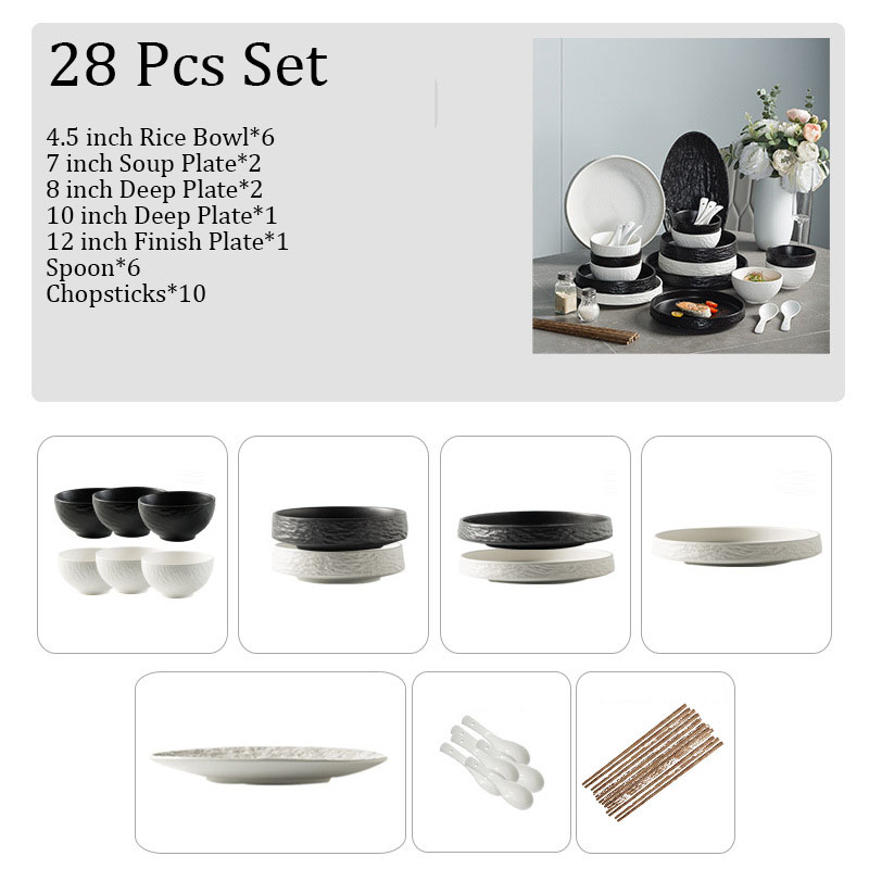 ชุดสีขาว 28 ชิ้น