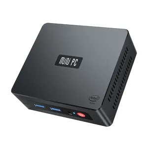 SOYEER Mini PC GK35 PRO Cho Windows 11 Pro Máy Tính Để Bàn Giá Rẻ J4105 Dual Wifi 8GB/128GB 256GB Máy Tính Để Bàn Văn Phòng