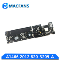 Carte mère d'origine testée A1466 I5 1.7GHz/1.8GHz 4GB pour Macbook Air A1466 13" 820-3209-A Remplacement 2012