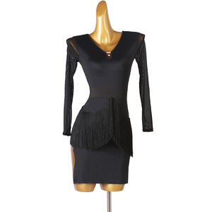 Ottlq294 abiti da competizione di danza latina professionale, abiti da visita d'<span class=keywords><strong>arte</strong></span> gonna da <span class=keywords><strong>ballo</strong></span> - Product Image 3