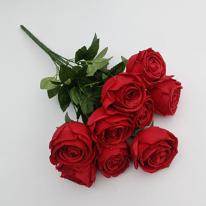 PT-R022 all'ingrosso <span class=keywords><strong>fiori</strong></span> di nozze artificiali che tengono il Bouquet <span class=keywords><strong>per</strong></span> <span class=keywords><strong>la</strong></span> <span class=keywords><strong>sposa</strong></span> <span class=keywords><strong>sposa</strong></span> damigella d'onore che tiene i <span class=keywords><strong>fiori</strong></span> - Product Image 5