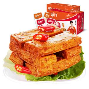 Lanches de tofu secos temperados chineses, 25g de especialidade chinesa de comida temperada