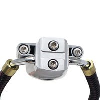 Accessoires de tir Piaoyu, support de poignet magnétique en alliage de zinc, porte-balles en acier, 2 styles pour le tir en plein air