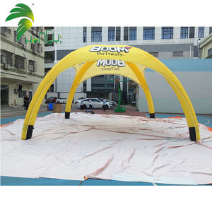 <span class=keywords><strong>Tente</strong></span> gonflable portative de garage de forme d'araignée de marque faite sur commande polychrome pour la promotion d'événement - Product Image 5