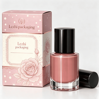 Boîtes d'emballage pour vernis à ongles personnalisées avec dorure à chaud, revêtement UV, gaufrage, pelliculage mat, recyclables, vente en gros, carton pour cosmétiques et huiles à ongles