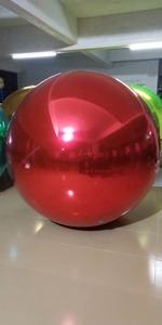 VENTE FLASH <span class=keywords><strong>Ballon</strong></span> géant brillant en PVC coloré, <span class=keywords><strong>ballon</strong></span> miroir métallique <span class=keywords><strong>gonflable</strong></span> pour décoration de fête suspendue - Durable, taille personnalisable - Product Image 4