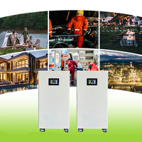 Hybride zonne-energiesysteem, verrijdbaar, draagbaar, 51.2V 48V 200Ah 280Ah Lifepo4 batterij, 5kW 10kWh 15kW 16kW voor zonne-opslagtoepassing