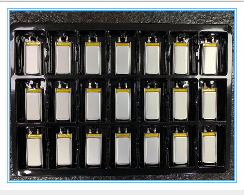 Small size 3.7V 581013 50mAh flat smart rechargeable lipo lithium Prismatic Cell ionic membrane polymer battery