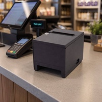 Impresora Térmica de Recibos XP-80U de 80 mm, 200 mm/s, Impresión Térmica Directa, USB, Ethernet, Cortador Automático, Impresora POS 1 para Restaurantes y Comercios Minoristas
