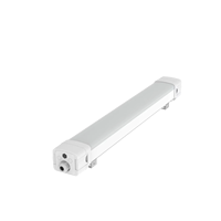 Lampes LED de type batten pour parking industriel, 4 pieds, 36 W, 1200 mm, IP66, montage en surface, non corrosives, dimmables, connectables, tunnel, SAA, CE, RoHS