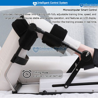 Appareil de rééducation médicale pour le genou, machine de mouvement passif continu (CPM), en acier inoxydable, équipement de rééducation, entraîneur pour les membres inférieurs