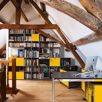 Meuble de rangement multifonctionnel moderne coréen en acier inoxydable, couleurs au choix, buffet modulaire pour salon, bibliothèque