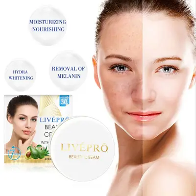 OEM/ODM веганский макияж отбеливающий и увлажняющий меланин косметический крем для лица отбеливающий тонизирующий крем
