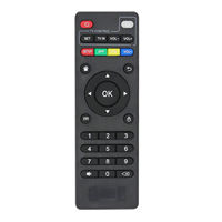 Control Remoto Universal H96 con Función de Aprendizaje para Android TV Box, Smart TV Box, Set Top Box X96 Q+ TX3 X96MINI T95max Hk1