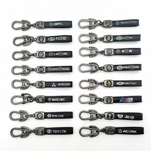 Llaveros Personalizados por Sublimación Llavero de Cuero con Logo de Coche Cuero Genuino y Cuero PU - Product Image 1