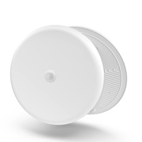 Lampe à détecteur de mouvement intelligent, lumière LED 3D, plafonnier à détecteur LED pour la pièce