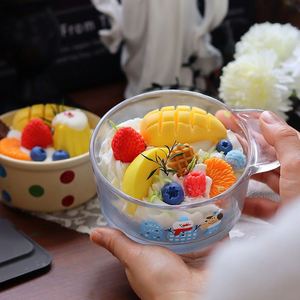 Nouvelle bougie artisanale originale en cire de soja parfumée aux fruits (crème glacée, mangue, fraise, myrtille) – Idéale pour les cadeaux de mariage - Product Image 4
