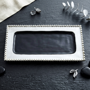 Plateau de service de haute qualité pour thé et café, idéal pour l'hôtellerie, la décoration de table de mariage, idée cadeau, cuisine, hôtel, restaurant - Product Image 1