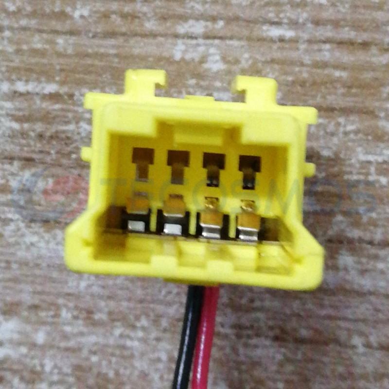 Car Connector For Yellow 4 pins CT4-0276G