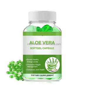 Private Label Aloë <span class=keywords><strong>Vera</strong></span> Extract <span class=keywords><strong>Capsules</strong></span> Supplement Huidverzorging Vitamine <span class=keywords><strong>E</strong></span> Aloë <span class=keywords><strong>Vera</strong></span> Softgel - Product Image 2