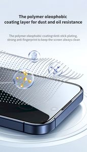 <span class=keywords><strong>Film</strong></span> de protection d'écran de confidentialité en verre trempé ultra-résistant WiWU 9H Grade AAA anti-poussière à bordure complète pour iPhone 16 360 °   Anti-espionnage - Product Image 5