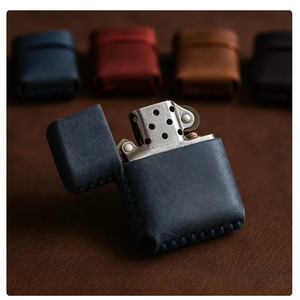 Custodia per <span class=keywords><strong>accendino</strong></span> <span class=keywords><strong>Zippo</strong></span>, custodia per <span class=keywords><strong>accendino</strong></span> <span class=keywords><strong>Zippo</strong></span> in pelle fatta a mano, custodia per <span class=keywords><strong>accendino</strong></span> <span class=keywords><strong>Zippo</strong></span> regalo - Product Image 5