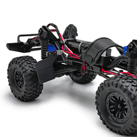 Ensemble d'abattants de boue en caoutchouc pour RC Crawler avec support de fixation métallique, améliorations de garde-boue avant et arrière pour pièces de voiture modèle tout-terrain à l'échelle 1:18