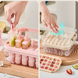 Ice Cube Tray 56 Grids Double Layer Quick Freeze Easy Demold For Home Commercial Use - Product Image 3
