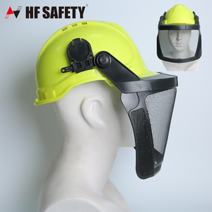 Casco DE SEGURIDAD ABS de estilo europeo con protección facial Construcción personalizada Casco de protección personal estándar - Product Image 3