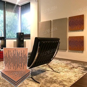 Conception personnalisée acoustique perforée Absorption acoustique Équipement de studio de musique pour école, hôtel, appartement et salle de karaoké - Product Image 1