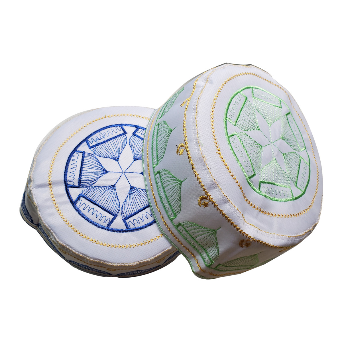 Горячая Распродажа Высококачественная мусульманская шляпа для поклонения Хуэй Мужская Дизайнерская вышивка мусульманская шерстяная фетровая Феза африканская молитва куфи мусульманская