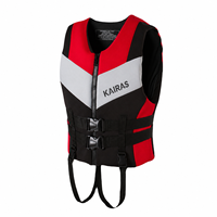 Gilet de sauvetage en néoprène épaissi personnalisé pour adultes et enfants, aide à la flottabilité pour le rafting, la plongée avec tuba, la pêche et les sports nautiques