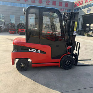 จัดส่งฟรีรถยกไฟฟ้า3ตันรถยกไฟฟ้าลิเธียมใช้งานก่อสร้างแบตเตอรี่ - Product Image 1