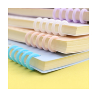 Benutzer definierte Binder Ring Notebooks Farbe Lose blatt Ring Scheren Stil Lose blatt Binding Ring Spiral Schnalle Binding Comb