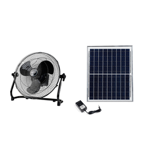 Artículos más vendidos Mesa de carga solar Ventilador eléctrico Ventiladores solares portátiles de CC con botón multifunción - Product Image 5